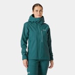 Helly Hansen Dame Verglas Backcountry Ski Skalljakke Grønn XL