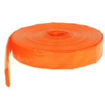 Tuyau de refoulement plat Ø 32 mm (1 1/4'') orange - Longueur 25 mètres