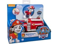 Pat Patrouille : Camion De Pompier Rouge + Chien Marcus - Figurine Et Vehicule -