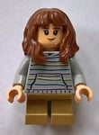Hary Potter LEGO Minifigure Hermione Granger Grey Sweater Minifig 75955 Rare