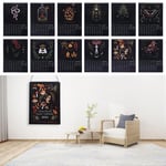 Wall Schedule Dark Forest Lunar Calendar National Park Creatures Calendar