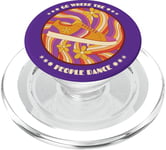 Costume de fête à thème Flower Power Hippies années 60, 70, 80 PopSockets PopGrip pour MagSafe