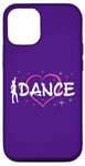 Coque pour iPhone 15 Cute Dance Heart Women Girl Ballroom Lyrical Hip Hop Dancing