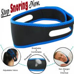 Stop Snoring Anti Snore Aid Strap Sleep Apnea Belt Jaw Solution Chin Support