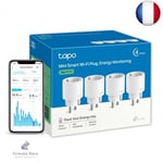 Tapo Nano Prise Connectée WiFi, Suivi de consommation, 16A Type F, compatible