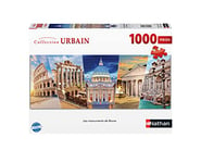 Nathan - Puzzle 1000 pièces - Les monuments de Rome - Adultes et enfants dès 14 ans - Puzzle de qualité supérieure - Encastrement parfait - Collection Urbain - 87256