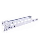 Mobila R00503 Rail de tiroir à roulettes Blanc 450 mm