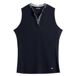 J.Lindeberg Leya Sleeveless Pique Dame Navy M