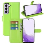 Samsung Galaxy S23 Pu Wallet Case [Green]