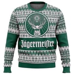 Jagermeister Ful Jultröja Pullover Herr 3D Tröja Toppar 3 M