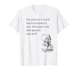 Alice's Adventures in Wonderland Quote Shirt Carroll Book T-Shirt