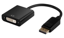 XtendLan Adaptér DisplayPort (M) na DVI (F), 15 cm, terävä