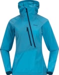 Bergans Women's Cecilie Light Wind Anorak Clear Ice Blue, XS