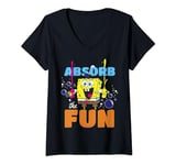 SpongeBob SquarePants Absorb The Fun Squeeze Bottle V-Neck T-Shirt