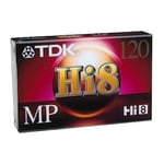 TDK Hi8 MP 120min Blank Camcorder Video Cassette Tapes (P6-120H8MP)