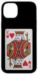 iPhone 14 Plus King Of Hearts Valentines Day Cool V-Day Couple Matching Case