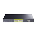 Cudy GS1020PS2 Switch PoE+ Gigabit 16 ports avec 2 ports Gigabit SFP 200 W