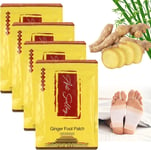 40 Pcs Detox Foot Pads, Natural Patches, Ginger One Size 