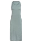 Icebreaker Yanni Tank Midi Dress, kjole i ull dame Shale 104631310 L 2020