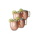 Moscow Mule muggar set om fyra