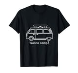 Camping Hiking Outdoors Camping Crew Tent Men Women Kids T-Shirt