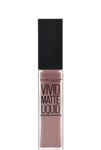 Maybelline Color Sensational Vivid Matte Liquid huulipuna 8 ml, 50 Nude Thrill