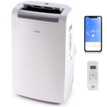 ALLAIR Portable Air Conditioner 3-IN-1 12000 BTU, Dehumidifier, Cooling Fan - WiFi Smart APP, Weekly Timer, Cooling in 10 Minutes,Temperature 17°C - 35°C, Remote Control and Accessories Included