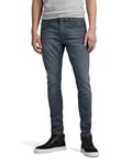 G-STAR Men's Revend FWD Skinny Jeans Jeans, Blue (Antic Chert Grey D20071-9882-b145), 35W / 32L