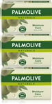 3 Bars of Palmolive Naturals Moisture Care Olive & Milk Soap 90g