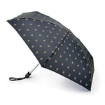 Fulton Tiny Umbrella, Meow Print, Ultra Compact, Lightweight Wind Resistant Frame