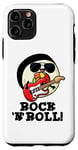 Coque pour iPhone 11 Pro Jeu de mots à sushi Rock and Roll Funny