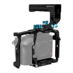 Kondor Blue Panasonic LUMIX GH6 Cage With Top Handle (Raven Black)