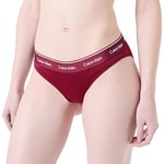 Calvin Klein BIKINI Maillot de bain bikini Femme, Violet (Plum Glaze), S