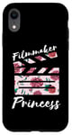 iPhone XR Filmmaker Princess Clapboard Film Director Camera Lover Case