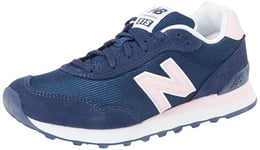 New Balance Femme 515 Sneaker, Bleu Marine, 38 EU