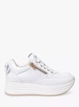 NeroGiardini Bow Leather Platform Trainers