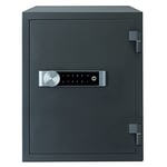 Yale YFM/520/FG2 - Coffre-Fort Ignifuge à Serrure Electronique Tactile 1 Milliard Combinaisons (Certifié Anti Feu NT Fire 017), A Poser | Format XL 51 x 40 x 44 cm (36,9L), Anthracite