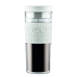 Bodum Travel Mug, 0.45 l, White, Plastic