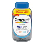 Centrum Silver Men 50+ Multivitamin, 275 Tablets, UK SELLER