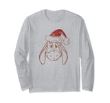 Disney Winnie The Pooh Eeyore Christmas Santa Hat Manche Longue