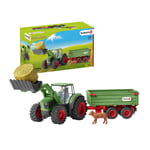 Tractor & Trailer - Farm World - Schleich - 13867 Toy NEW 