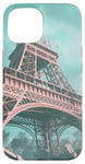 Coque pour iPhone 15 Ruines de la Tour Eiffel futuriste – Post-apocalyptique