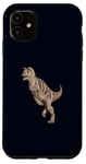 Coque pour iPhone 11 Carnotaurus parfait pour les amateurs de dinosaures et les fans de paléontologie