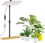 FANHAO Lampe Plante avec Support,Lampe à LED à Spectre Complet pour Plantes d'intérieur,Lampe de Plante sur Pied à Hauteur Réglable avec Minuterie 3H/9H/12H,3 Modes,10 Luminosité