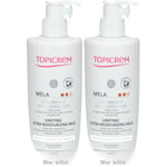 TOPICREM MELA Lait Unifiant Ultra-Hydratant SPF 15 2x500 ml