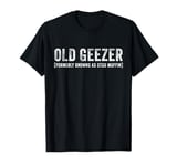 Old Geezer Formerly Known As Stud Muffin Funny Vintage T-Shirt