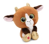 NICI- Doudou GLUBSCHIS Chèvre Zoggy 15 cm Marron Douce, Mignonne Peluche à câliner, pour Jouer, pour Enfants et Adultes, Une Excellente idée de Cadeau, 49736, °