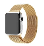 SKALO Milanese Loop Apple Watch SE 40mm - Guld