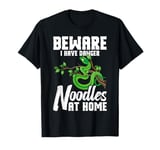 Python Terrarium Snake Lover Danger Noodle Green Tree Python T-Shirt