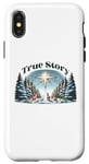 iPhone X/XS True Story Christmas Nativity Jesus Christian Men Women Kids Case